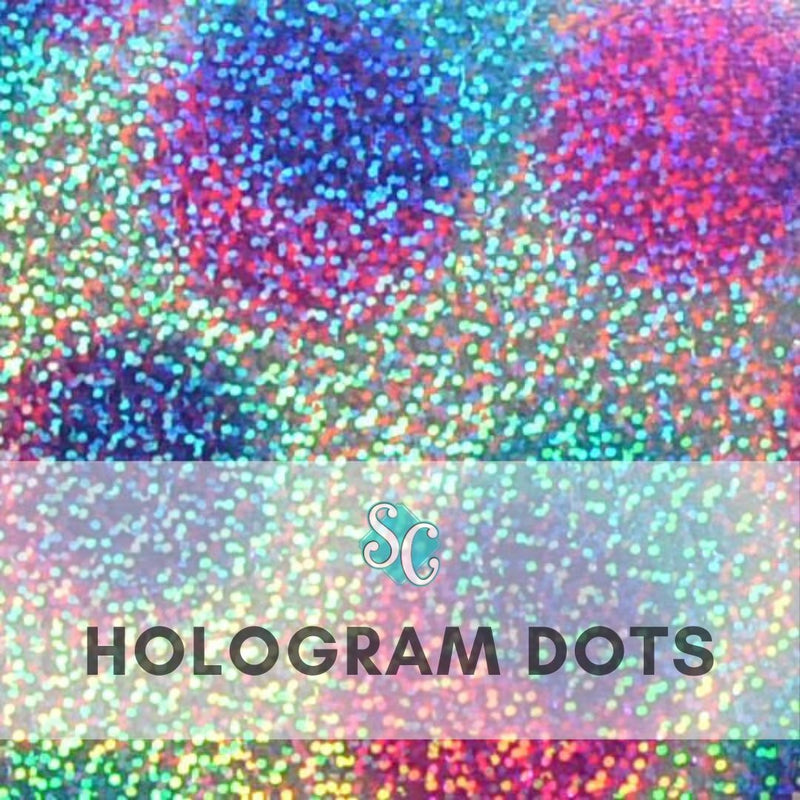 Hologram Dots / Pie Lineal (12"x20")
