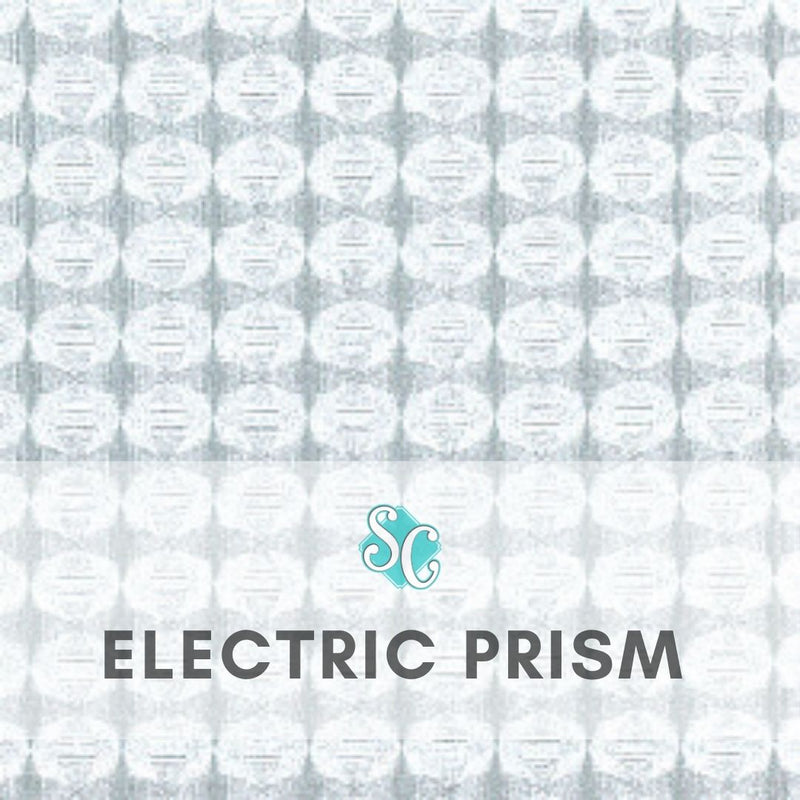 Electric Prism / Pie Cuadrado (12"x12")