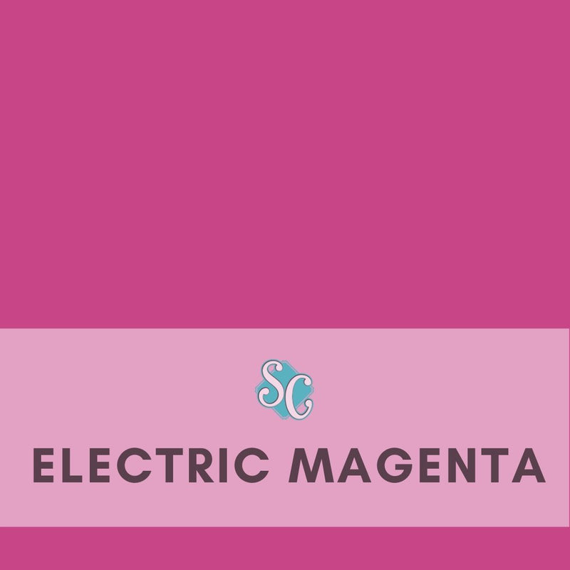 Electric Magenta / Pie Lineal (12"x15")