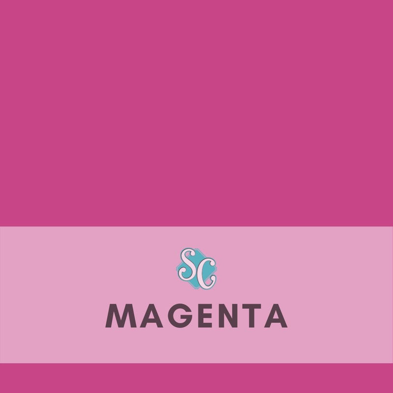 Magenta / Pie Lineal (12"x15”)