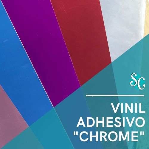 Vinil Adhesivo Permanente Chrome
