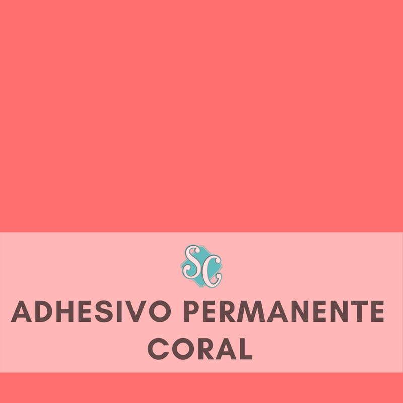 Coral / Pie Cuadrado (12"x12")