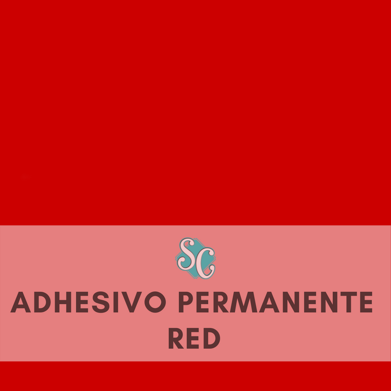 Red / Pie Cuadrado (12"x12")