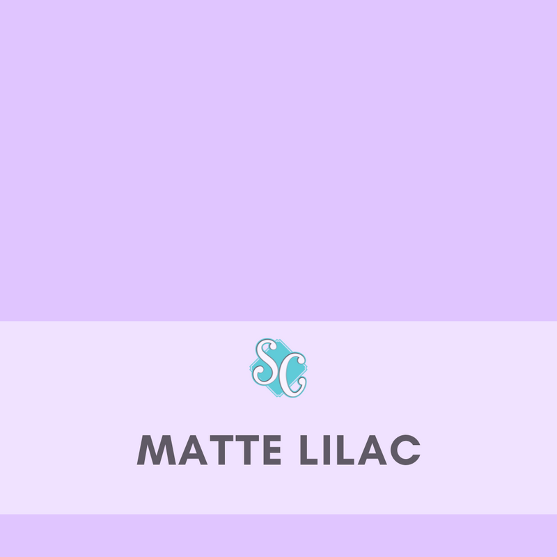 Matte Lilac / Yarda (12"x36")