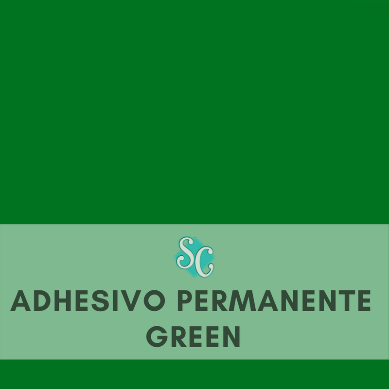 Green / Pie Cuadrado (12"x12")