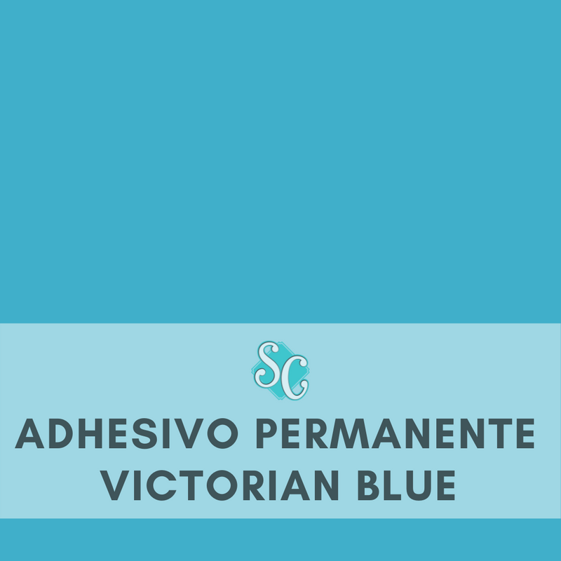 Victorian Blue / Pie Cuadrado (12"x12")