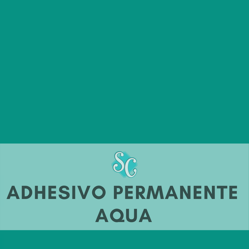 Aqua / Pie Cuadrado (12"x12")