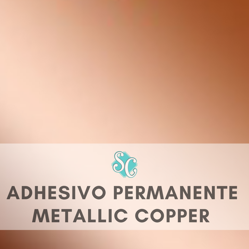 Metallic Copper / Pie Cuadrado (12"x12")