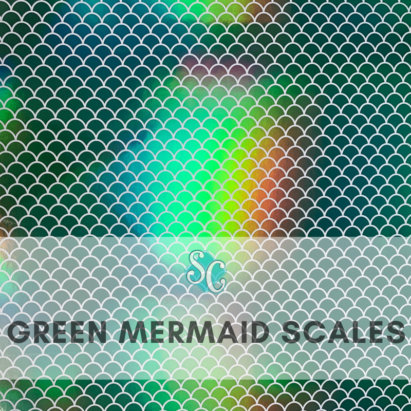 Green Mermaid Scales / Yarda