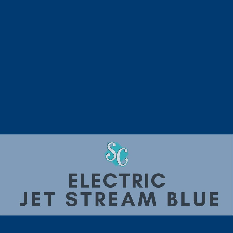 Electric Jet Stream Blue / Pie Cuadrado (12"x12")