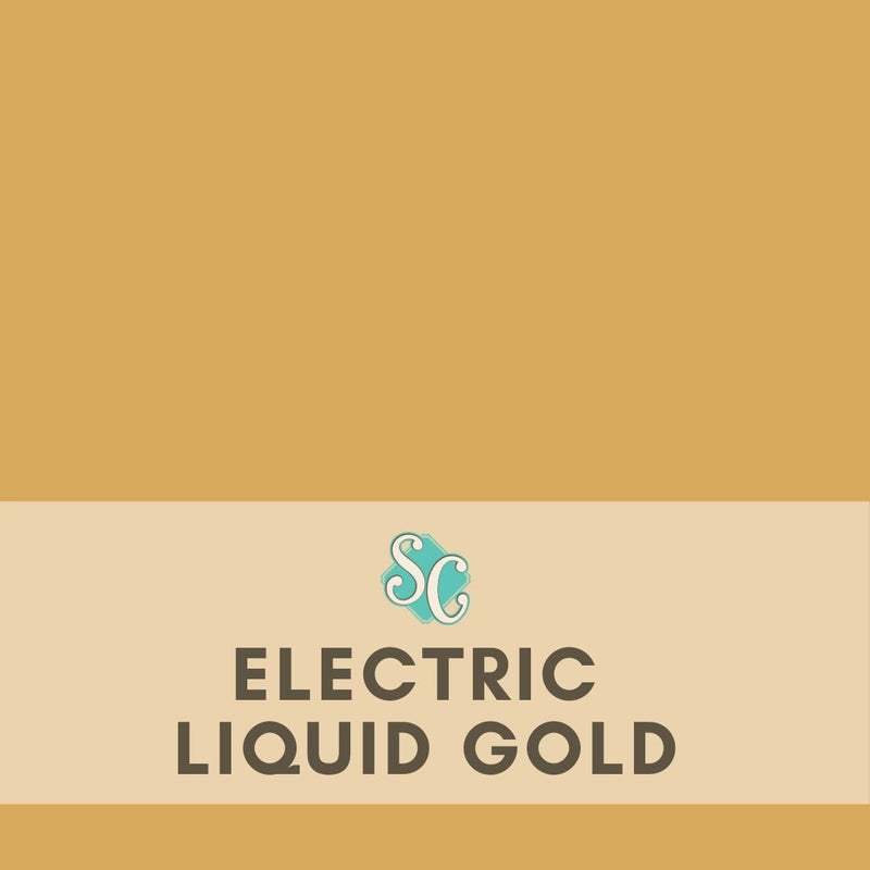 Eletric Liquid Gold / Pie Cuadrado (12"x12")