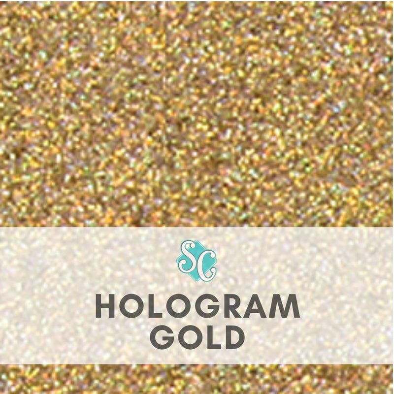 Hologram Gold / Yarda (12"x36")