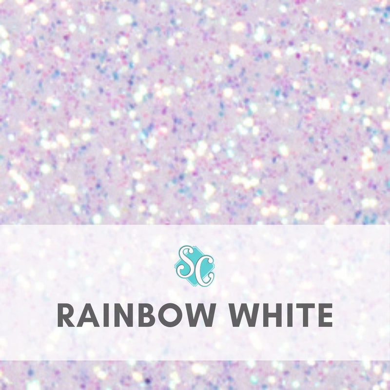 Rainbow White / Yarda (12"x36")