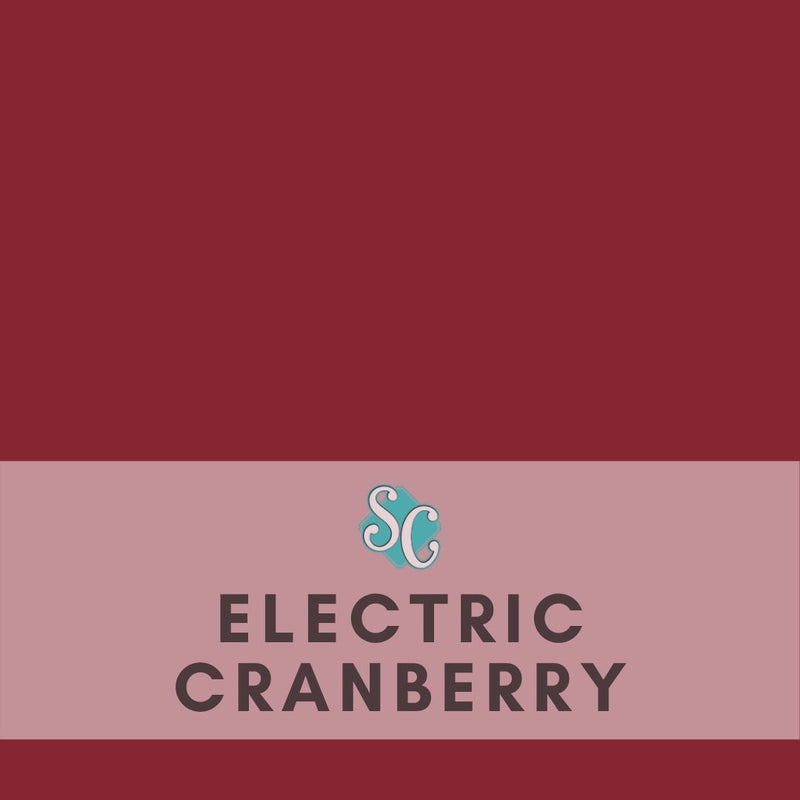 Electric Cranberry / Pie Cuadrado (12"x12")
