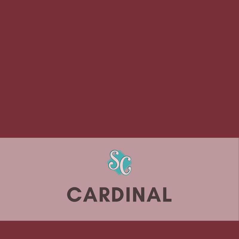 Cardinal / Pie Cuadrado (12"x12")