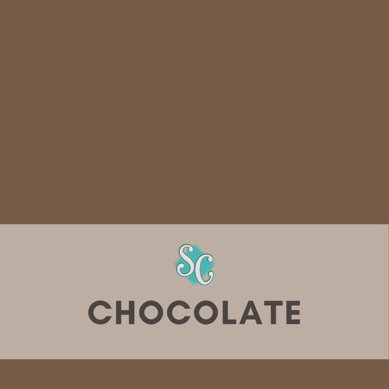 Chocolate / Pie Cuadrado (12"x12")