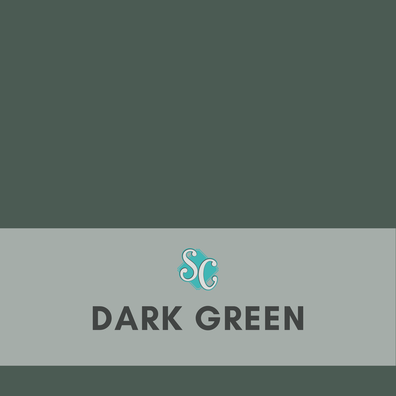 Dark Green / Pie Cuadrado (12"x12")