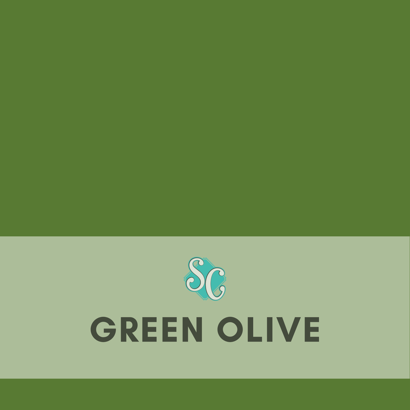 Green Olive / Pie Cuadrado (12"x12")