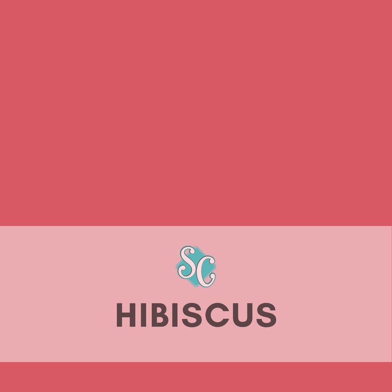 Hibiscus / Pie Cuadrado (12"x12")