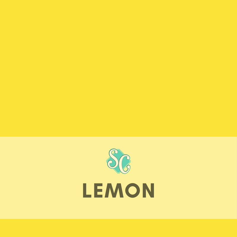 Lemon / Pie Cuadrado (12"x12")