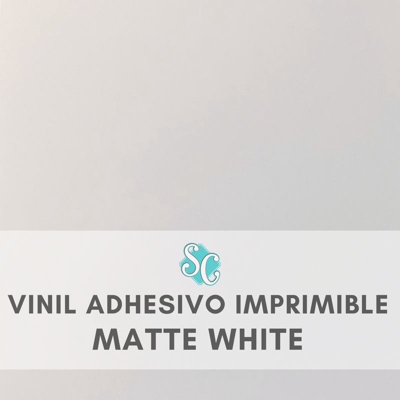 Matte White / Paquete de 10 Hojas