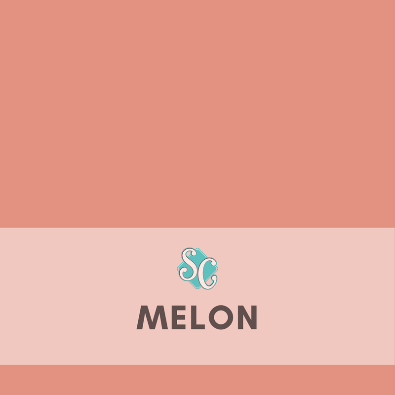 Melon / Pie Cuadrado (12"x12")