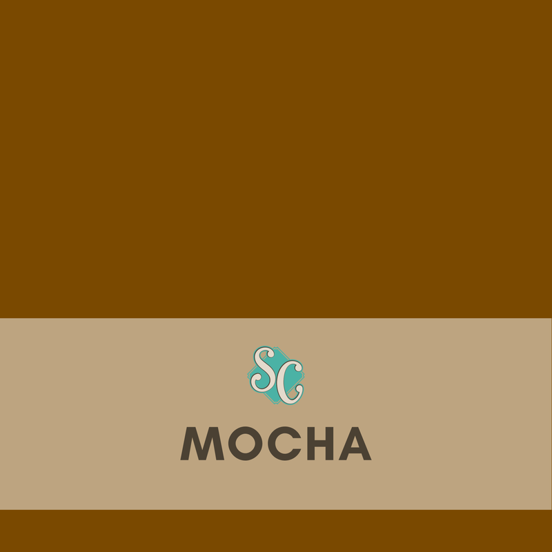 Mocha / Pie Cuadrado (12"x12")