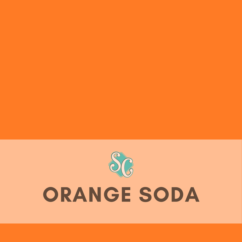 Orange Soda / Pie Cuadrado (12"x12")