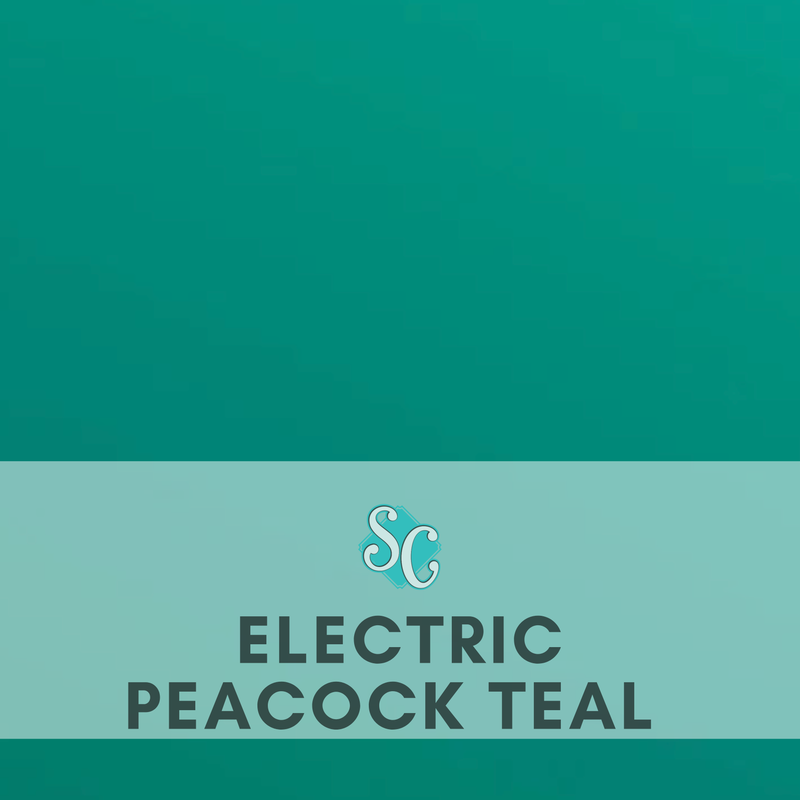 Electric Peacock Teal