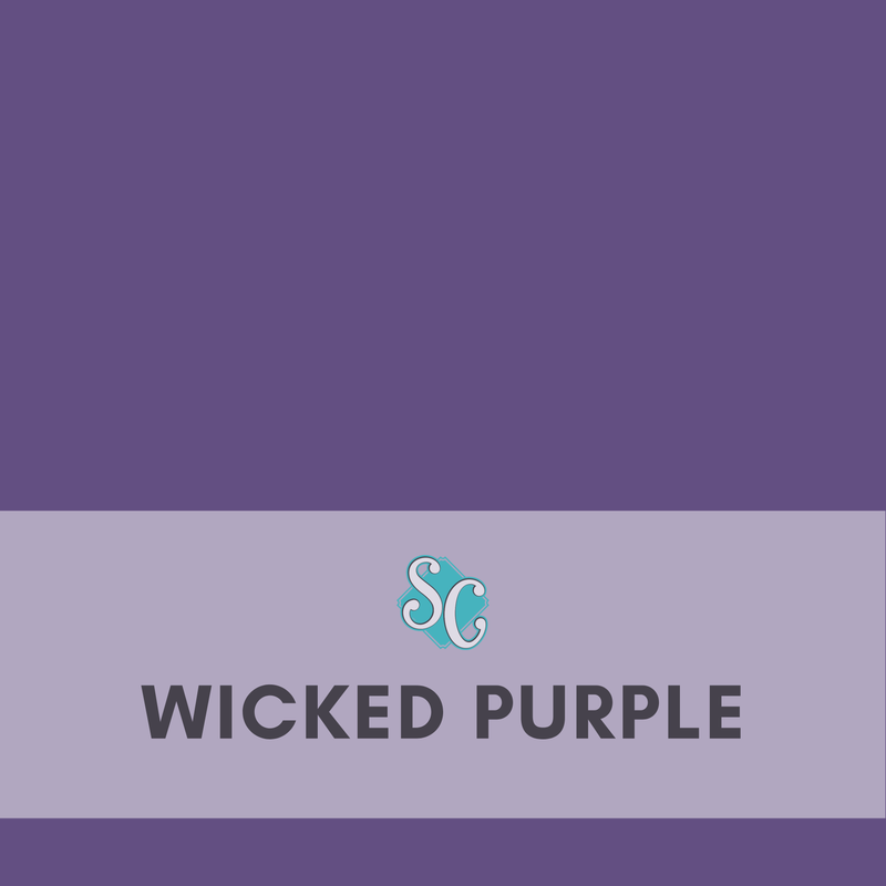 Wicked Purple / Pie Cuadrado (12"x12")