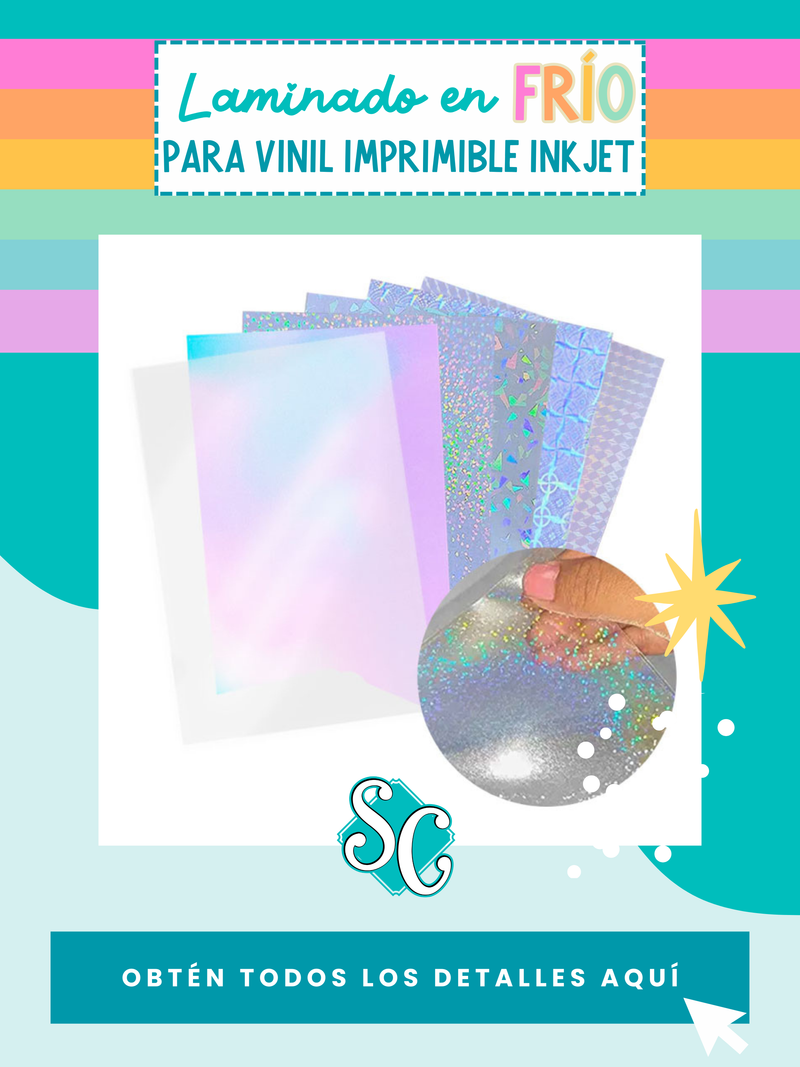 Laminado para Vinil Adhesivo Imprimible Inkjet