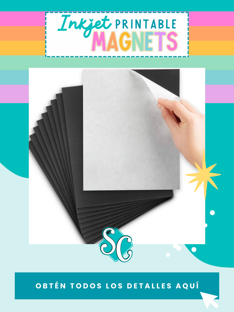 Hojas de Magnetos Imprimible
