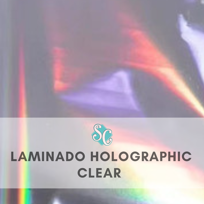 Holographic Clear / Paquete de 10 Hojas