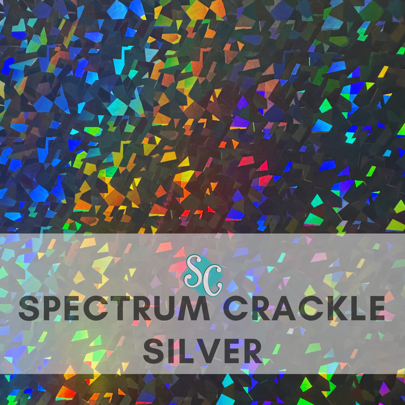 Spectrum Crackle Silver / Yarda