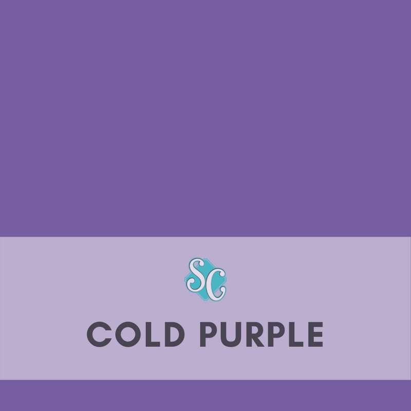Cold Purple (Pie Cuadrado 12"x12")
