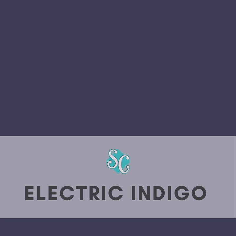 Electric Indigo / Pie Lineal (12"x15")