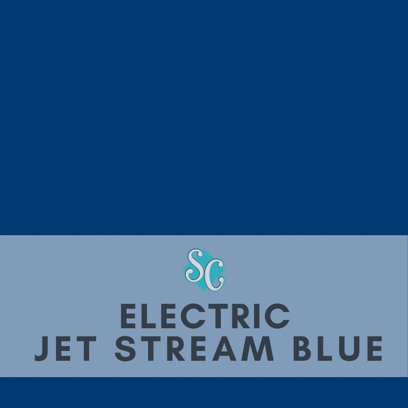 Electric Jet Stream Blue / Pie Lineal (12"x15")