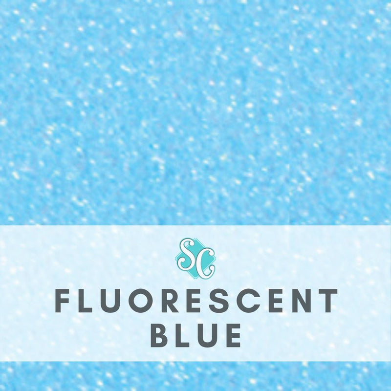 Fluorescent Blue / Pie Lineal (12"x20")
