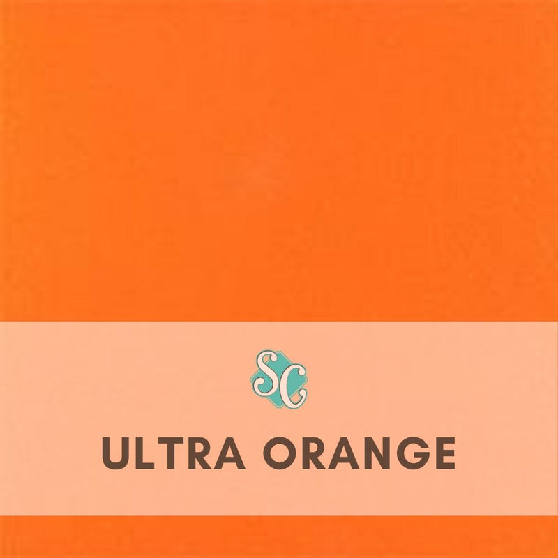 Ultra Orange / Pie Cuadrado (12"x12")