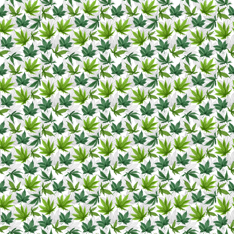 420 Flowers White / Pie Cuadrado (12"x12")