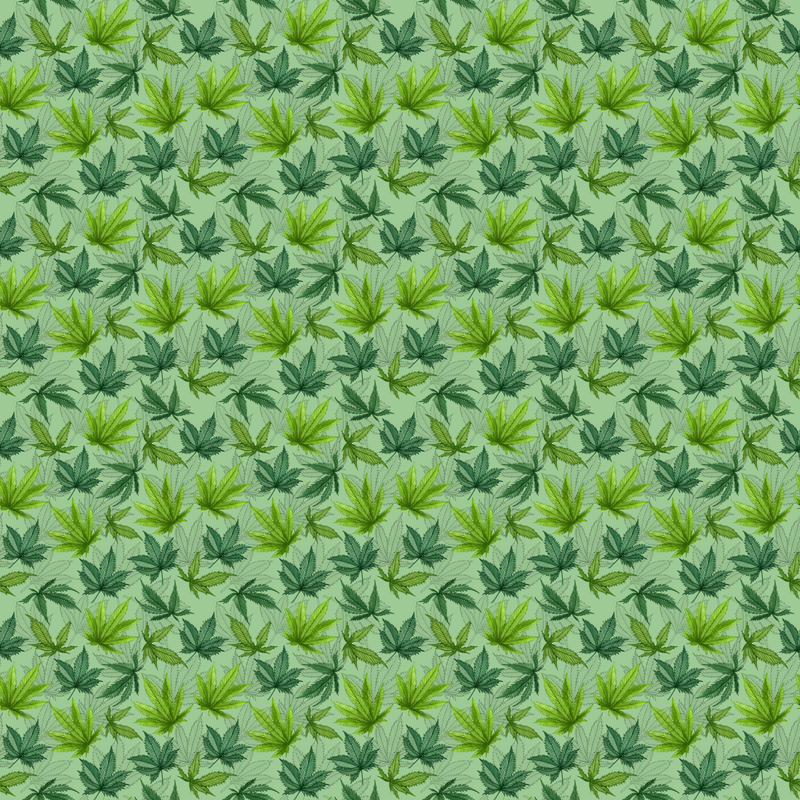 420 Flowers Green / Pie Cuadrado (12"x12")