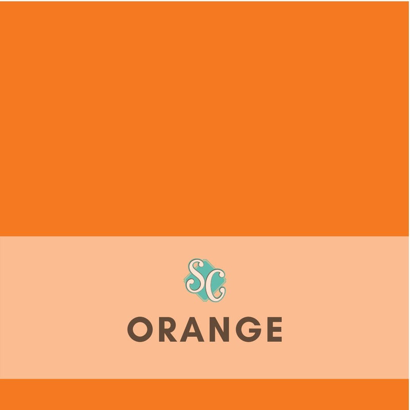 Orange / Pie Lineal (12"x15”)