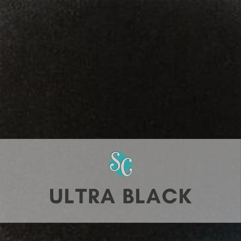 Ultra Black / Pie Cuadrado (12"x12")