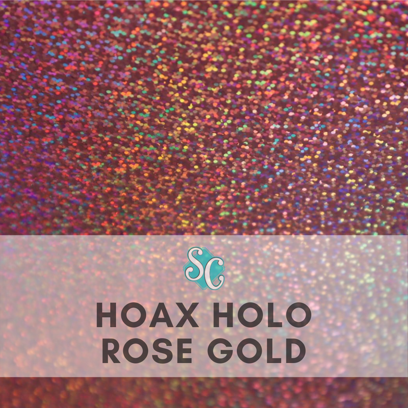 Rose Gold (Hoax Holo) / Pie Cuadrado (12"x12")