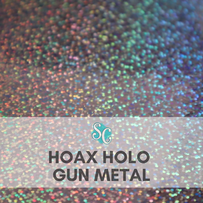 Gun Metal (Hoax Holo) / Pie Cuadrado (12"x12")