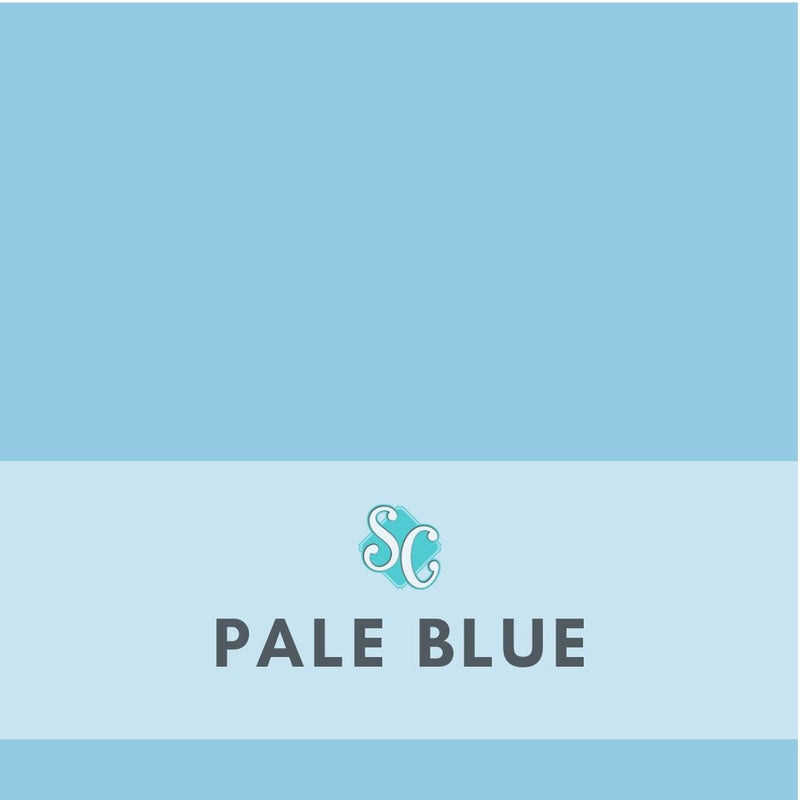 Pale Blue / Pie Lineal (12"x15”)