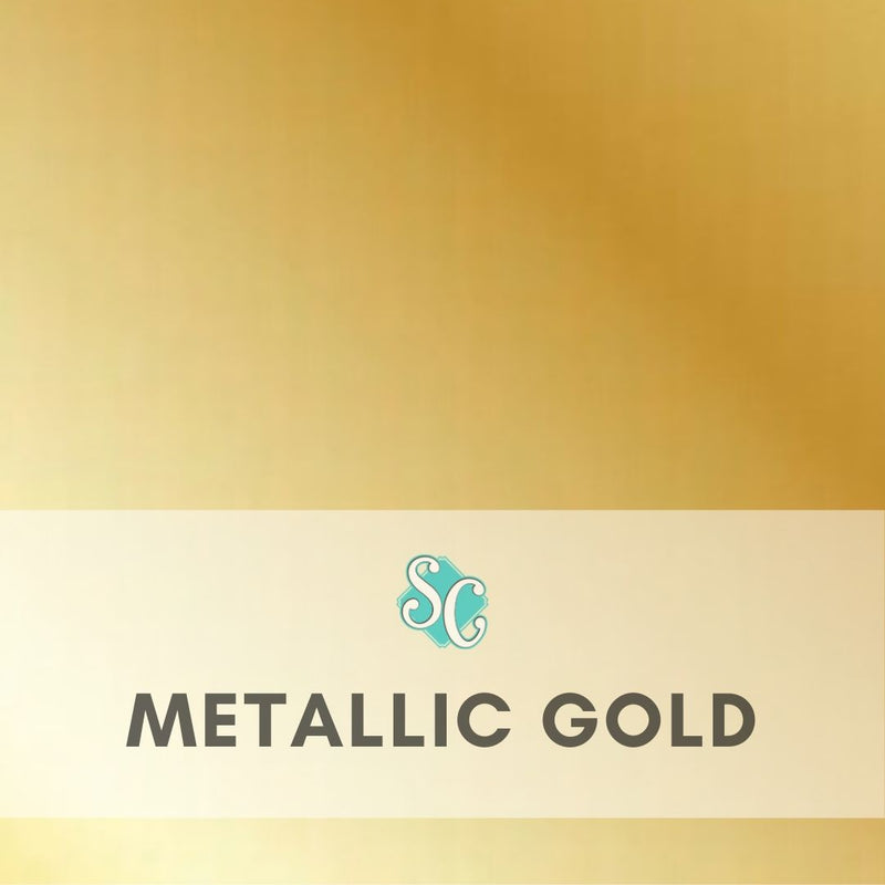 Metallic Gold / Yarda (12"x36")
