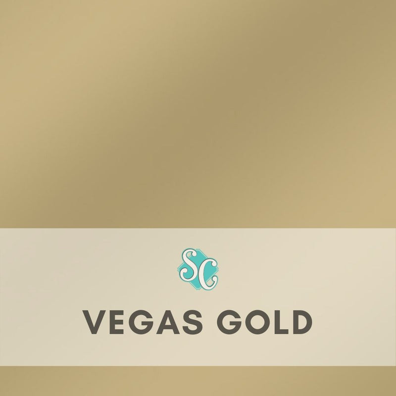 Metallic Vegas Gold / Yarda (12"x36")