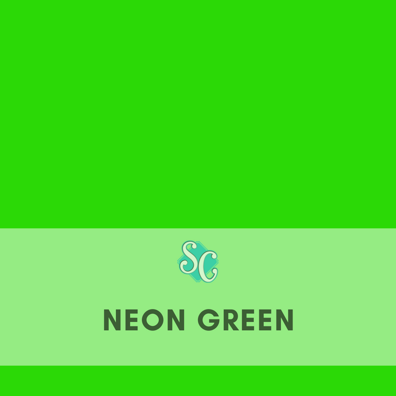 Neon Green / Yarda (12"x36")