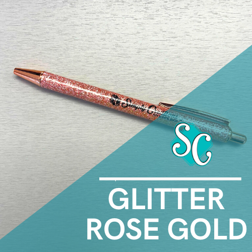 Glitter Rose Gold